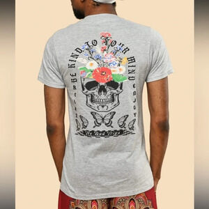 Be Kind to Your Mind T-Shirt, Grey, S, NWT